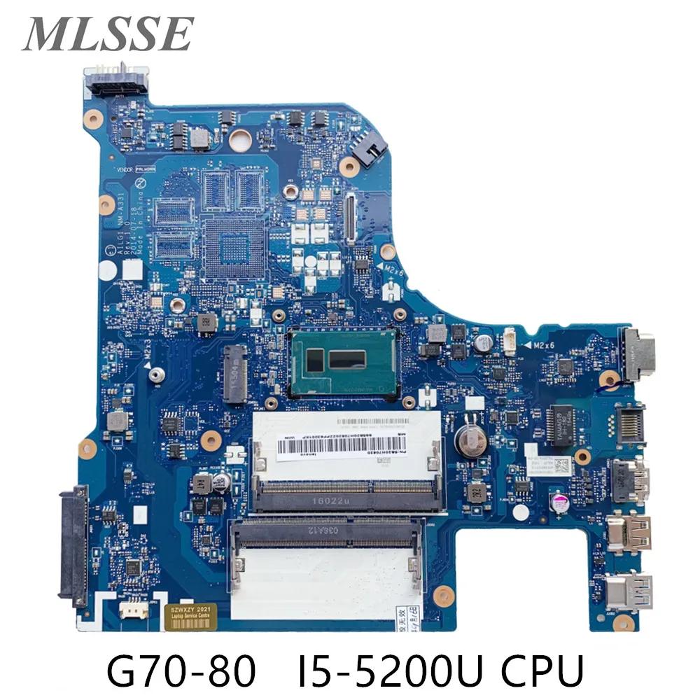   G70-80 17.3 ġ Ʈ , SR23Y I5-5200U CPU 5B20H70620 AILG1 NM-A331 DDR3L MB